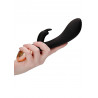 Heating Rabbit Vibrator - Opulent - Black