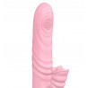 Wibrator posuwisty z sex masażerem 20 trybów 23cm