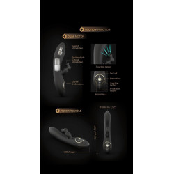 Wibrator króliczek ssący dorcel divine rabbit 20cm