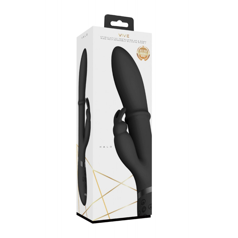 Wibrator Stymulator Punkt G Halo - Black Wibrator Stymulator Punkt G Halo - Black