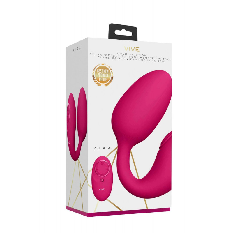 Masażer Stymulator Dla Par Aika - Pink Masażer Stymulator Dla Par Aika - Pink