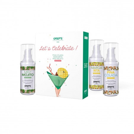 ZESTAW 3 ŻELI INTYMNYCH LUBRYKANT ROZGRZEWAJĄCY DO SEXU ORALNEGO 30 ML