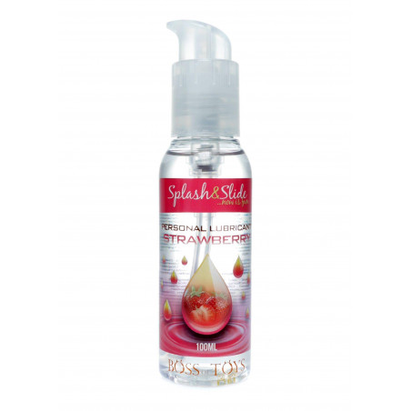 Żel nawilżający lubrykant jadalny truskawka 100 ml