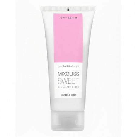 WATER-BASED MIXGLISS - SWEET BUBBLE GUM 70 ML