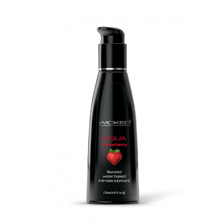 WICKED AQUA STRAWBERRY FLAVORED 120ML
