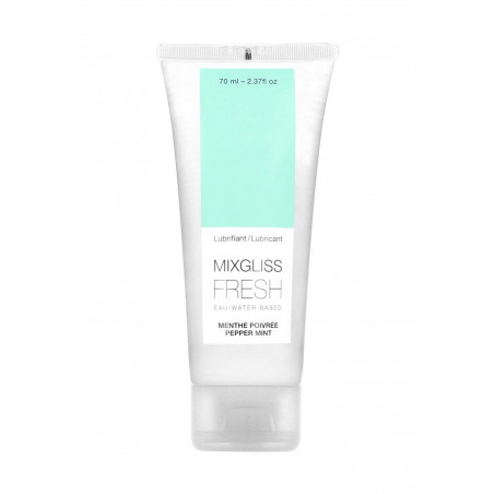 WATER-BASED MIXGLISS - FRESH PEPPER MINT 70 ML