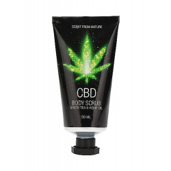 CBD - Bath and Shower - Luxe Travel set - Green Tea Hemp Oil