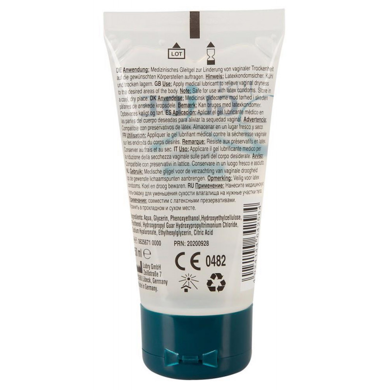 Żel nawilżający wodny lubrykant regenerujący 50ml Żel nawilżający wodny lubrykant regenerujący 50ml