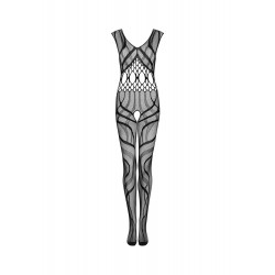 Bodystocking seksowny otwarty krok siateczka S/M/L