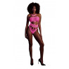 Body with Grecian Neckline - Neon Pink - XS/XL