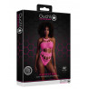 Body with Grecian Neckline - Neon Pink - XS/XL
