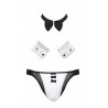 036 SET ALFRED black S/M - Passion