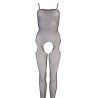 Erotyczna siatka bodystocking otwarty krok l/xl