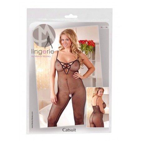 Catsuit with lacing