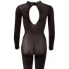 Catsuit bodystocking siateczka otwarty krok m/l
