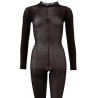 Catsuit bodystocking siateczka otwarty krok m/l