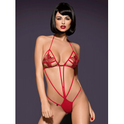 Haftowane body erotyczne sznureczki obsessive s/m