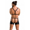 047 SET ARON black L/XL - Passion