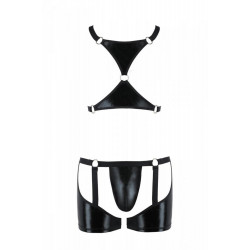 047 SET ARON black S/M - Passion