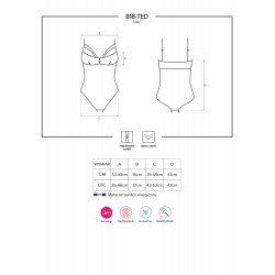 Body rozcięte w kroku erotyczne sex obsessive l/xl
