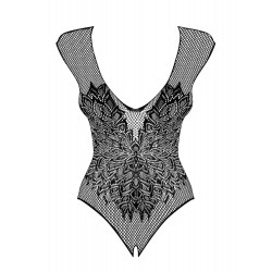 Ozdobne body erotyczna siateczka obsessive s/m/l
