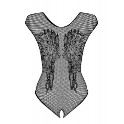 Ozdobne body erotyczna siateczka obsessive s/m/l