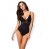 Koronkowe erotyczne obcisłe body 810-ted-1 l/xl