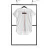 T-shirt men white S fashion