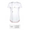 T-shirt men white S fashion