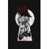 T-shirt men black S fashion