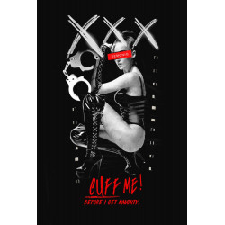 T-shirt men black M fashion