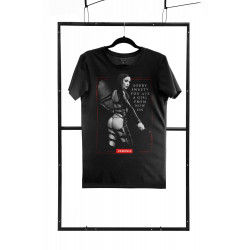 T-shirt men black S regular