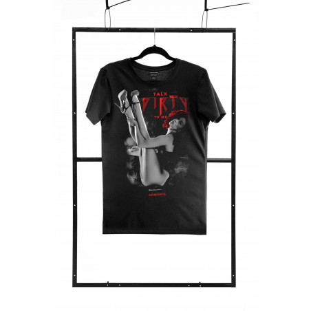 T-shirt men black S regular