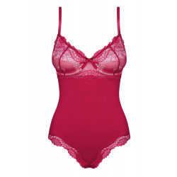 Czerwone body erotyczne bielizna obsessive s/m