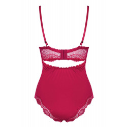 Czerwone body erotyczne bielizna obsessive s/m