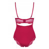 Czerwone body erotyczne bielizna obsessive s/m
