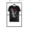 T-shirt men black M regular
