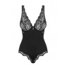 Erotyczne czarne sex body koronka obsessive l/xl