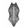 Erotyczne wycięte sex body czarne b119 s/m/l
