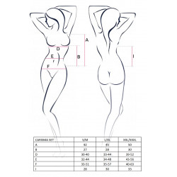 Bielizna-LARA BODY black S/M - Casmir