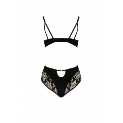 Bielizna-VICTORIA BODY black S/M - Casmir