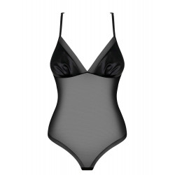 Erotyczne czarne body z siateczki sex alifini s/m