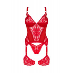 Belovya gorset erotyczny koronkowy sex figi XL/2XL