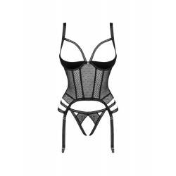 Lanelia gorset otwarte stringi biustonosz sex M/L
