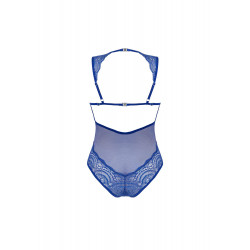 Bielizna-Giselia body niebieskie  M/L