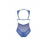 Bielizna-Giselia body niebieskie  M/L