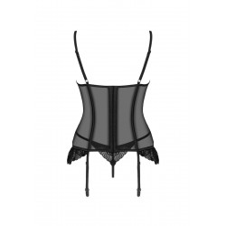 Serena Love erotyczny gorset stringi komplet XL