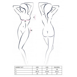Bielizna-INOE CORSET ecru S/M - Casmir