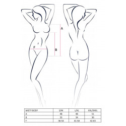 Bielizna-MIRELLA CORSET black L/XL - Casmir