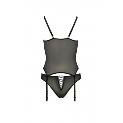 Bielizna-LARA CORSET black S/M - Casmir